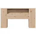 Tête de lit avec rangement 150 cm bois massif de pin