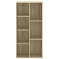 Bibliothèque chêne sonoma 50x25x105 cm bois d'ingénierie