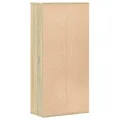 Bibliothèque chêne sonoma 50x25x105 cm bois d'ingénierie