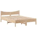 Cadre de lit avec tiroirs 120x200 cm bois de pin massif