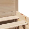 Cadre de lit sans matelas 160x200 cm bois massif de pin