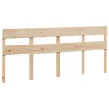 Cadre de lit sans matelas 180x200 cm bois massif de pin