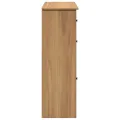Armoire à chaussures Panama 80x35x105 cm bois de pin massif