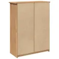 Armoire à chaussures Panama 80x35x105 cm bois de pin massif
