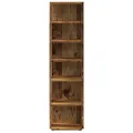 Armoire à chaussures vieux bois 28x27x102 cm bois d'ingénierie
