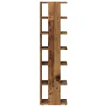 Armoire à chaussures vieux bois 28x27x102 cm bois d'ingénierie