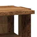 Armoire à chaussures vieux bois 28x27x102 cm bois d'ingénierie