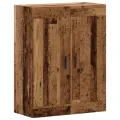 Armoire murale vieux bois 69,5x34x90 cm bois d'ingénierie