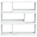 Bibliothèque/Séparateur de pièce blanc 100x33x94,5 cm