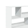 Bibliothèque/Séparateur de pièce blanc 100x33x94,5 cm