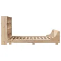 Cadre de lit sans matelas 140x200 cm bois massif de pin