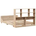 Cadre de lit sans matelas 140x200 cm bois massif de pin