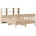 Cadre de lit sans matelas 140x200 cm bois massif de pin
