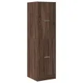 Armoire apothicaire chêne marron 40x41x144,5 cm bois ingénierie
