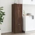 Armoire apothicaire chêne marron 40x41x144,5 cm bois ingénierie