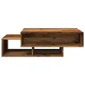 Table basse vieux bois 105x55x32 cm bois d'ingénierie