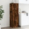 Armoire d'apothicaire chêne fumé 40x41x144,5 cm bois ingénierie