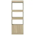 Buffet haut 63x33x180 cm chêne sonoma bois d'ingénierie