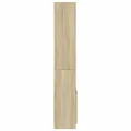 Buffet haut 63x33x180 cm chêne sonoma bois d'ingénierie