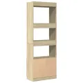 Buffet haut 63x33x180 cm chêne sonoma bois d'ingénierie