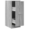 Armoire apothicaire sonoma gris 30x41x77,5 cm bois d'ingénierie