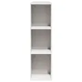 Tête de lit avec rangement blanc 160 cm bois massif de pin