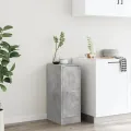 Armoire d'apothicaire gris béton 30x41x77,5cm bois d'ingénierie