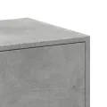 Armoire d'apothicaire gris béton 30x41x77,5cm bois d'ingénierie