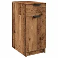 Armoire de bureau vieux bois 33x50x75 cm bois d'ingénierie