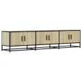 Meuble TV chêne sonoma 180x35x41 cm bois d'ingénierie