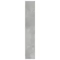 Bibliothèque gris béton 40x24x143 cm bois d'ingénierie