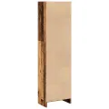 Bibliothèque vieux bois 40x24x143 cm bois d'ingénierie