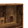 Bibliothèque vieux bois 40x24x143 cm bois d'ingénierie