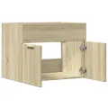 Armoire d'évier Chêne sonoma 60x38,5x46 cm Aggloméré