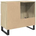 Armoire salle de bain chêne sonoma 65x33x60 cm