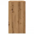 Table console chêne artisanal 89x41x76,5 cm bois d'ingénierie