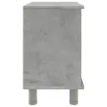 Armoire de salle de bain Gris béton 60x32x53,5 cm Aggloméré