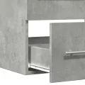 Armoire d'évier Gris béton 60x38,5x48 cm Aggloméré