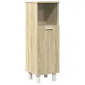 Ensemble de meubles de salle de bain 3 pcs chêne sonoma