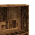 Bibliothèque vieux bois 40x24x176 cm bois d'ingénierie