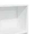 Bibliothèque blanc 40x24x176 cm bois d'ingénierie