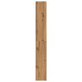 Bibliothèque chêne artisanal 40x24x176 cm bois d'ingénierie
