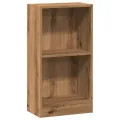 Bibliothèque chêne artisanal 40x24x76 cm bois d'ingénierie
