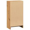 Bibliothèque chêne artisanal 40x24x76 cm bois d'ingénierie