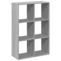 Étagère séparatrice de pièce sonoma gris 69,5x29x103,5 cm