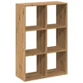 Étagère séparatrice de pièce chêne artisanal 69,5x29x103,5 cm