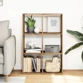 Étagère séparatrice de pièce chêne artisanal 69,5x29x103,5 cm