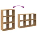 Étagère séparatrice de pièce chêne artisanal 69,5x29x103,5 cm