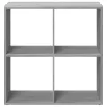 Étagère séparatrice de pièce sonoma gris 69,5x29x69,5 cm