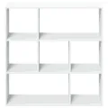 Étagère séparatrice de pièce blanc 102x29x103,5 cm